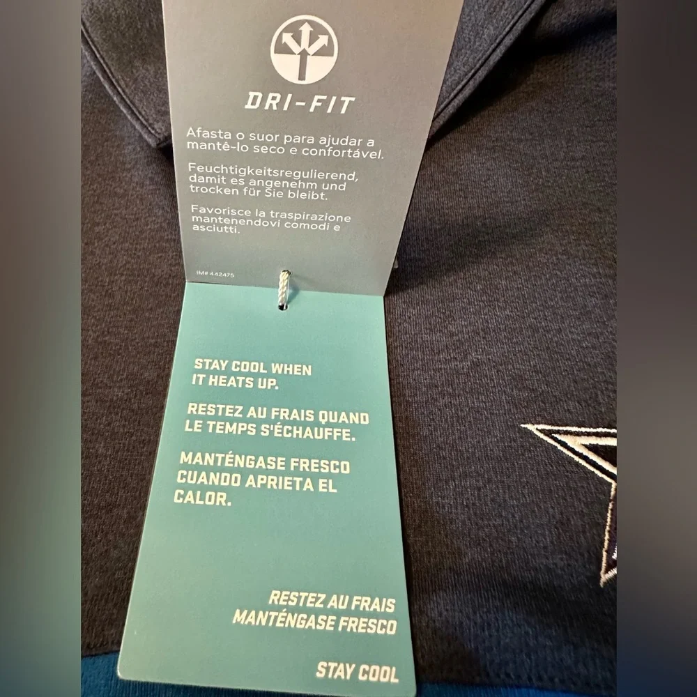 NWT Nike Dri-Fit Dallas Cowboys Polo – Men’s Large (AT&T Stadium Exclusive) - Picture 6 of 11